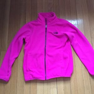 Pink North Face Fleece